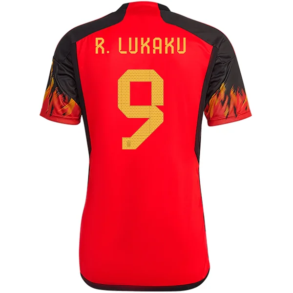 Men's Throwback Rugby Jerseys of Historic Matches and Teams for Rugby History Buffsadidas Belgium Romelu Lukaku Home Jersey 22/23 (Red/Black) Men's Throwback Rugby Jerseys of Historic Matches and Teams for Rugby History Buffsadidas Belgium Romelu Lukaku Home Jersey 22/23 (Red/Black)