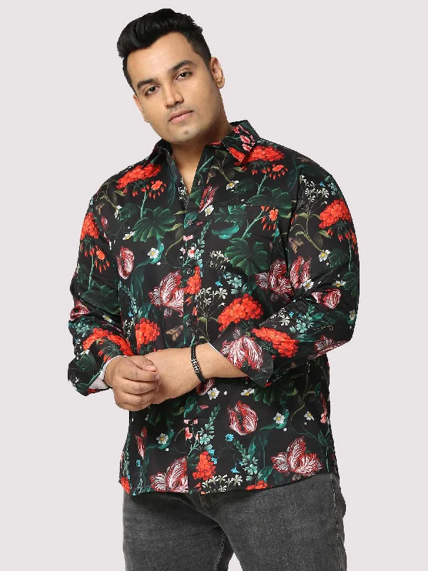 Wild Digital Printed Full Sleeve Men's Plus Size
