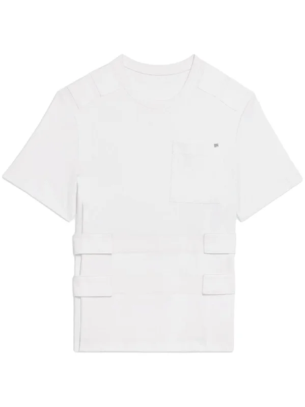 Linen men vest in earthy tones for a summer beach vibeTouch-Strap T-Shirt
