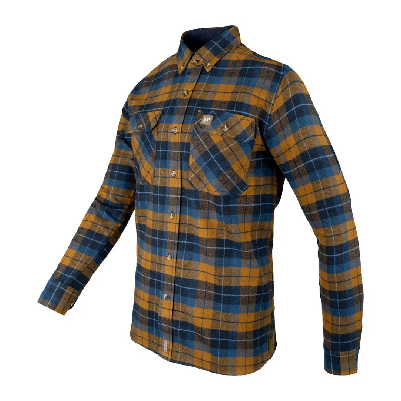 Men's moisture wicking long sleeve athletic shirts for running marathonsJack Pyke Bleasdale Heavy Flannel Shirt