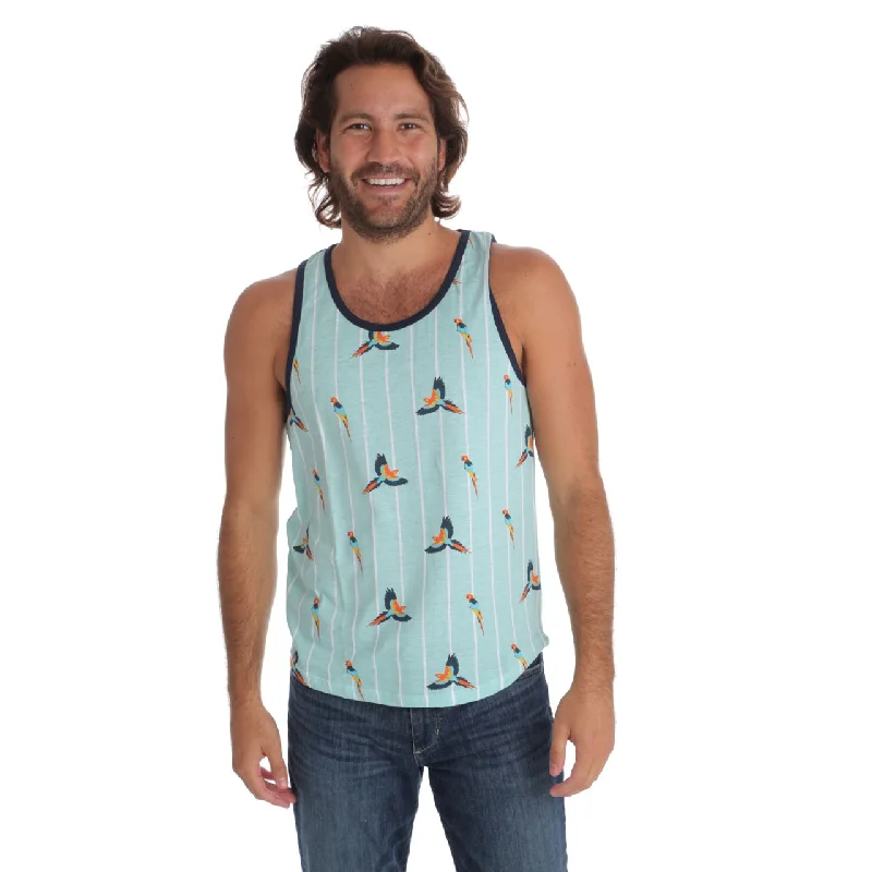 men's muscle tank topsTrent Printed Tank