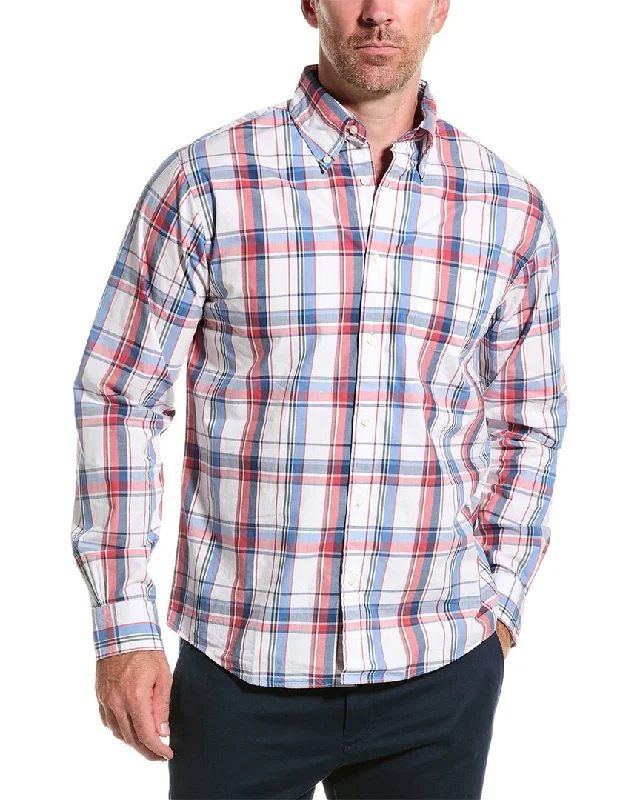 Men's tie - dye t - shirts with a bohemian styleBrooks Brothers Shirt