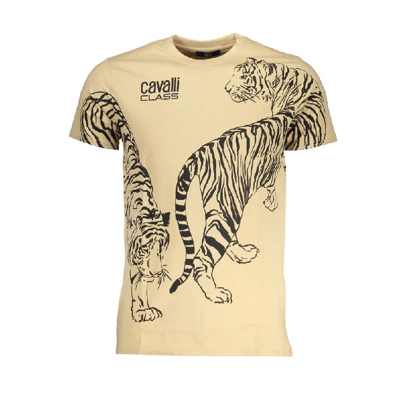 Men's plus - size pocket t - shirts with a classic lookCavalli Class  Cotton Men's T-Shirt