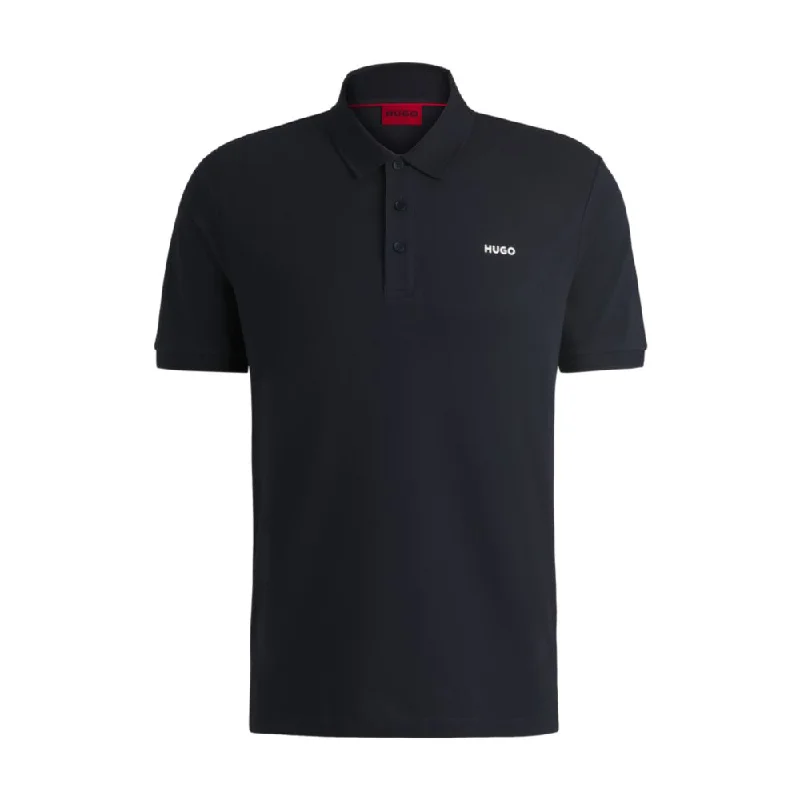 Men's tie - dye t - shirts with a bohemian styleCotton-piqu polo shirt with logo print