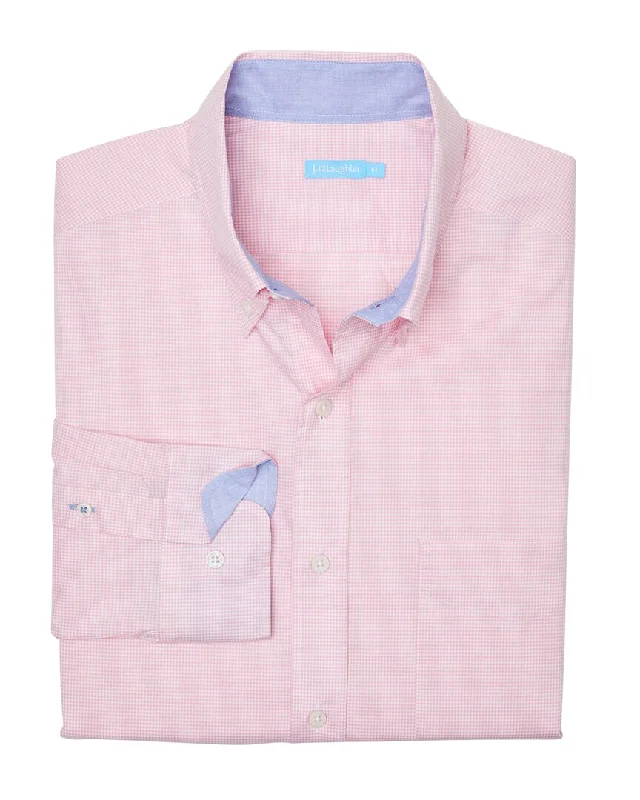 Men's organic cotton crew - neck t - shirts for everyday comfortJ.McLaughlin Graphic Check Collis Shirt