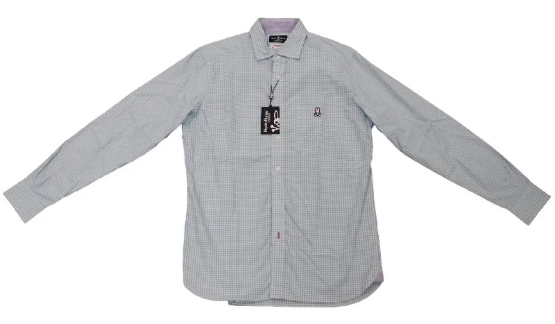 Men's tie - dye t - shirts with a bohemian styleMen's Long Sleeve Checkered Polo In Ara