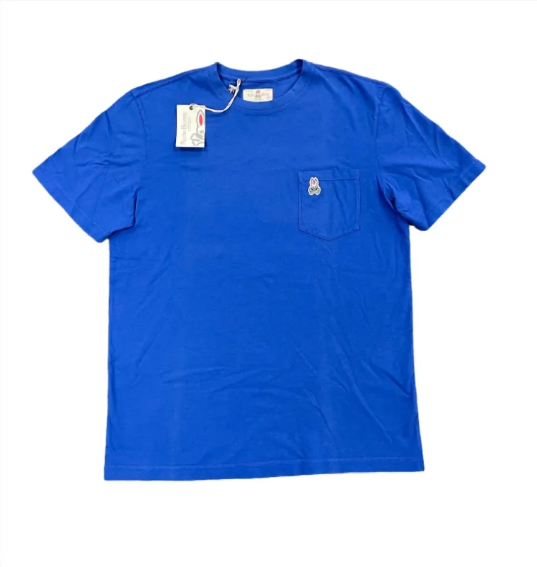 Men's slim - fit graphic t - shirts with vintage rock band printsMen's Short Sleeve Pocket Tee In Rio