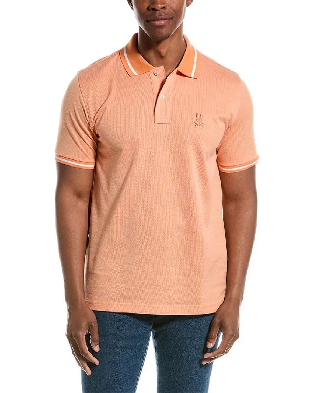 Men's smart - casual checkered t - shirts for semi - formal occasionsPsycho Bunny Warsaw Polo Shirt